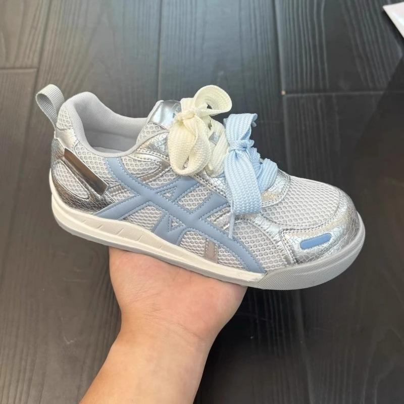 Thick-soled mesh breathable women's summer new retro casual versatile sports dad shoes