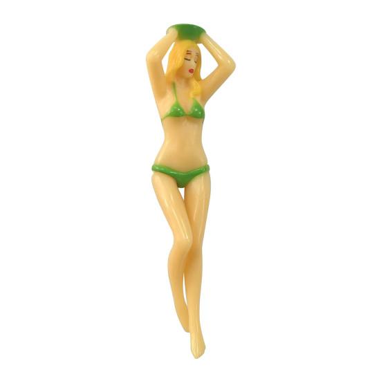 Bikini Beauty Plastik Golf Tee, Badeanzug Damen Golfballhalter, Golf Trainingshilfe Tee für Indoor Outdoor Driving Range