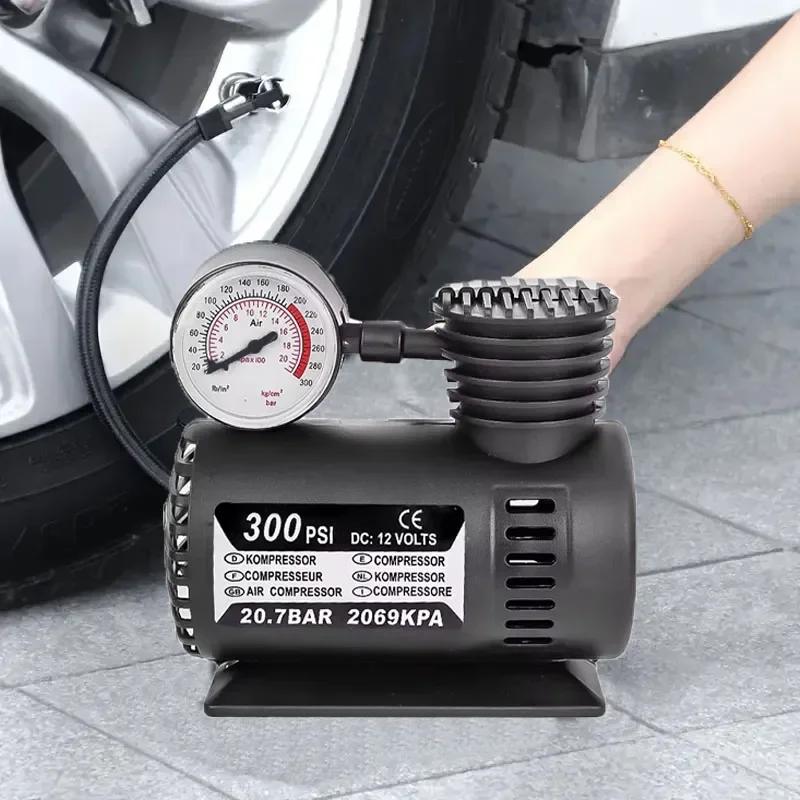 Car Inflator Pump Electric 12V Car Mini Tire Inflator Pump Mini Portable Inflator Pump Special Accessories