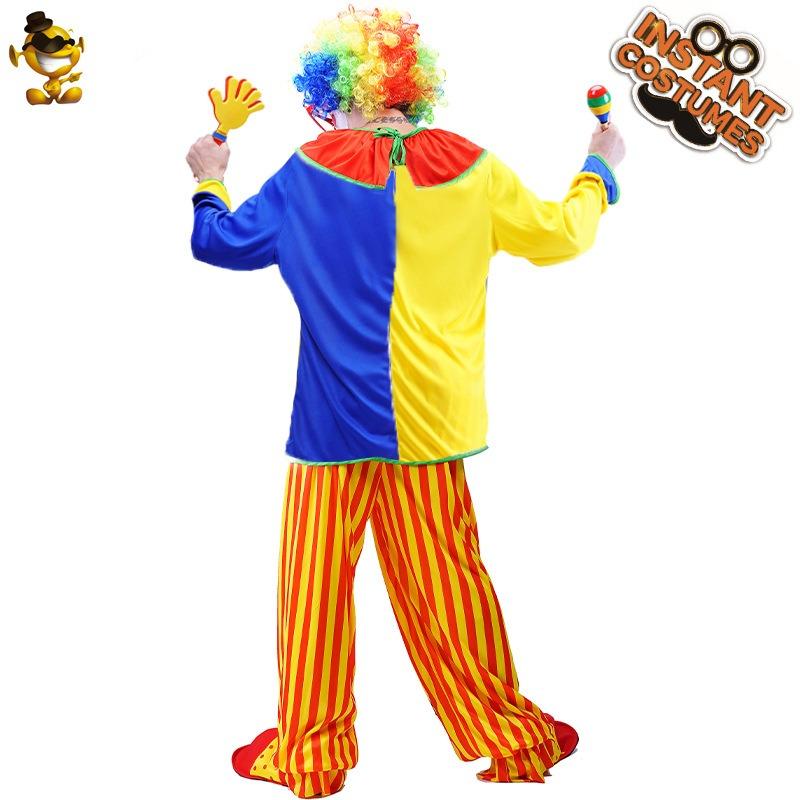 Adult Men's Patch Funny Clown Clothing Party Clothes Halloween Costumes Stage Clothing Distribution