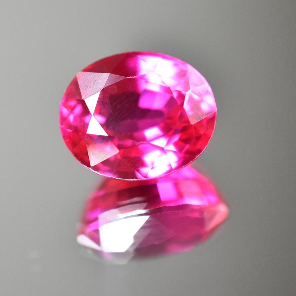 Natural Pink Sapphire Loose Gemstone 21 Ct Oval Cut for Jewelry September Birthday Birthstone
