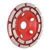 125mm Cup Grinding Wheel Dustproof Precise Cutting Double Row Grinding Wheel for 125 Angle Grinder