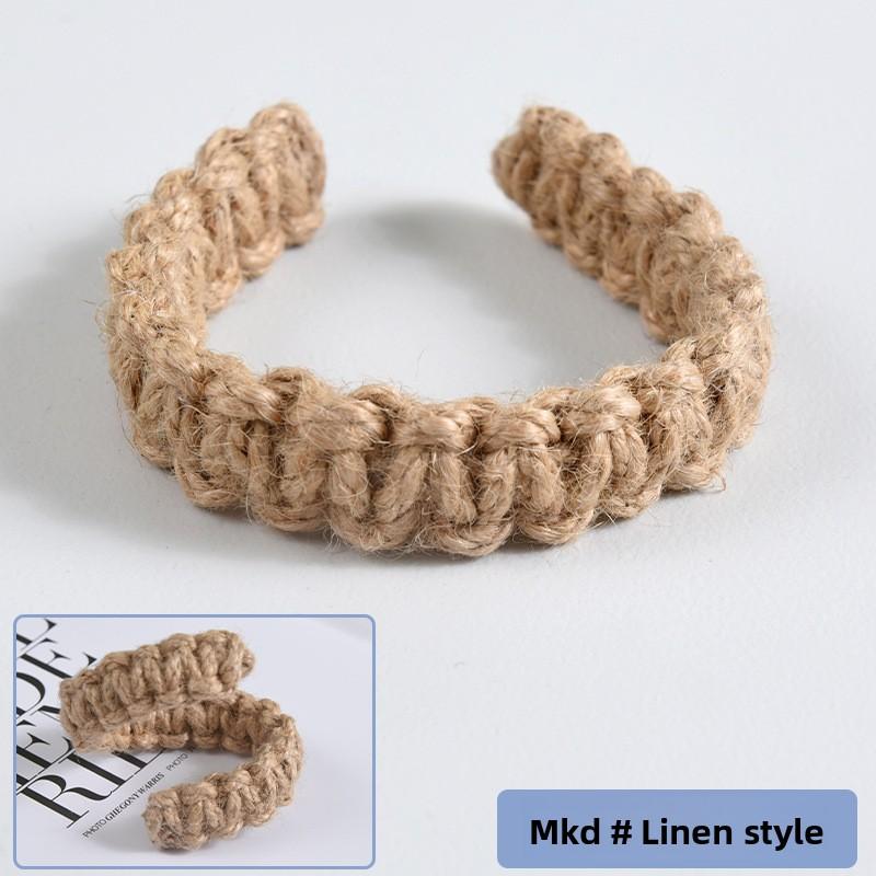 

Nordic-style hand-woven hemp rope curtain tiebacks.Versatile cotton rope,back-tie design,fits all curtains,adds natural . ONE SIZE FITS MOST&cotton and linen