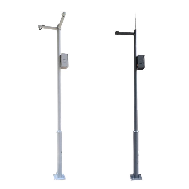 Wind-Resistant Hot-Dip Galvanized Anti-Corrosion Community Security Monitoring Pole