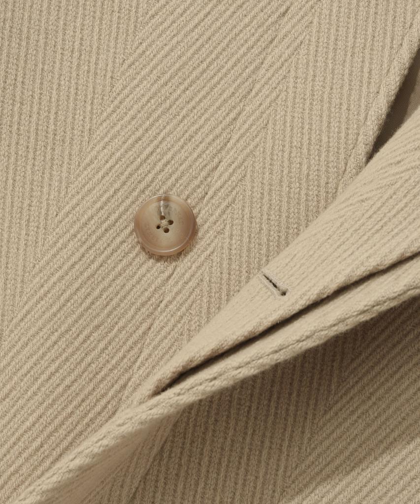 Covernat Wool Half Mac Coat Beige