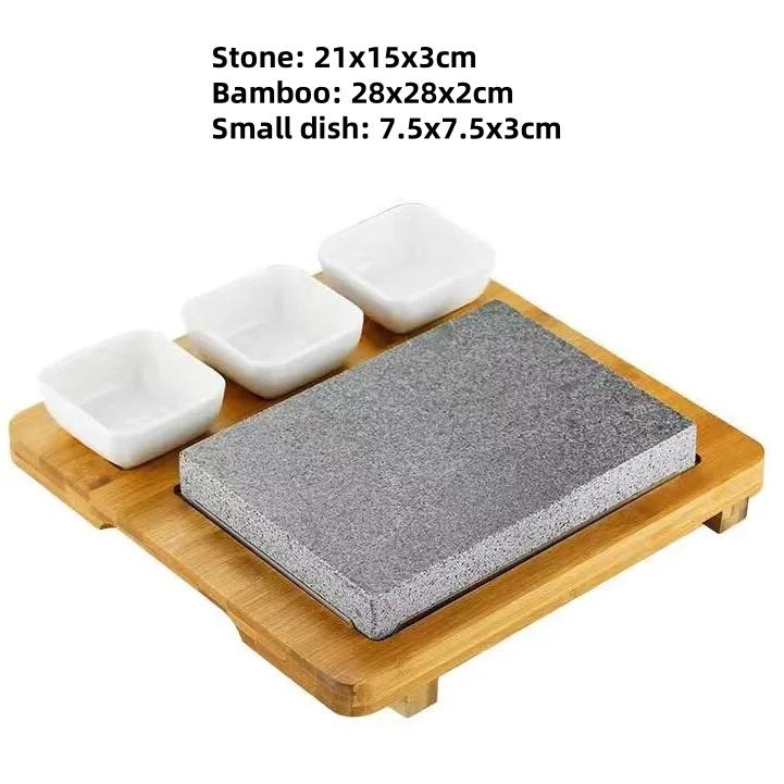 Cooking Stones for Steak Indoor Grill Sizzling Hot Stone Set Lava Steak Stones Hot Stone Cooking Hot Rock Cooking Stone Set