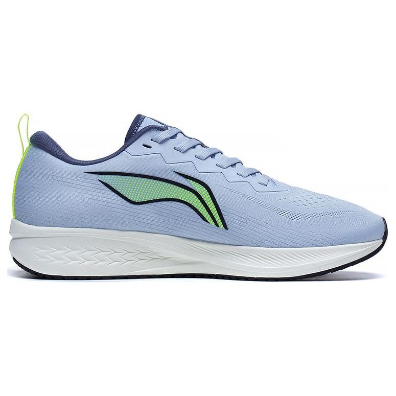 Li Ning Red Rabbit 6 Versatile Non-Slip Wear-Resistant Low-Top Running Shoes Men Sneakers Gray Green ARMT015-8