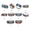 Rust-proof Eye Owl Ring Alloy Made And Adjustable Size Eye Ring Party Casual Metallic Luster