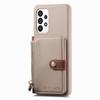 Cards Pocket Wallet Leather Zipper Case For Samsung Galaxy S24 Ultra A14 A24 A34 A15 A55 A05S S23 Plus S22 Bag Purse Stand Cover