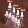 Portable Cosmetic Spray Atomizer Transparent Sample Plastic Travel