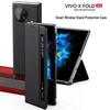 Vivo Xfold Leather Case: Ultra-Thin, Anti-Fall, Folding Screen, Smart Side Window, Stand Function, 5G Compatible.