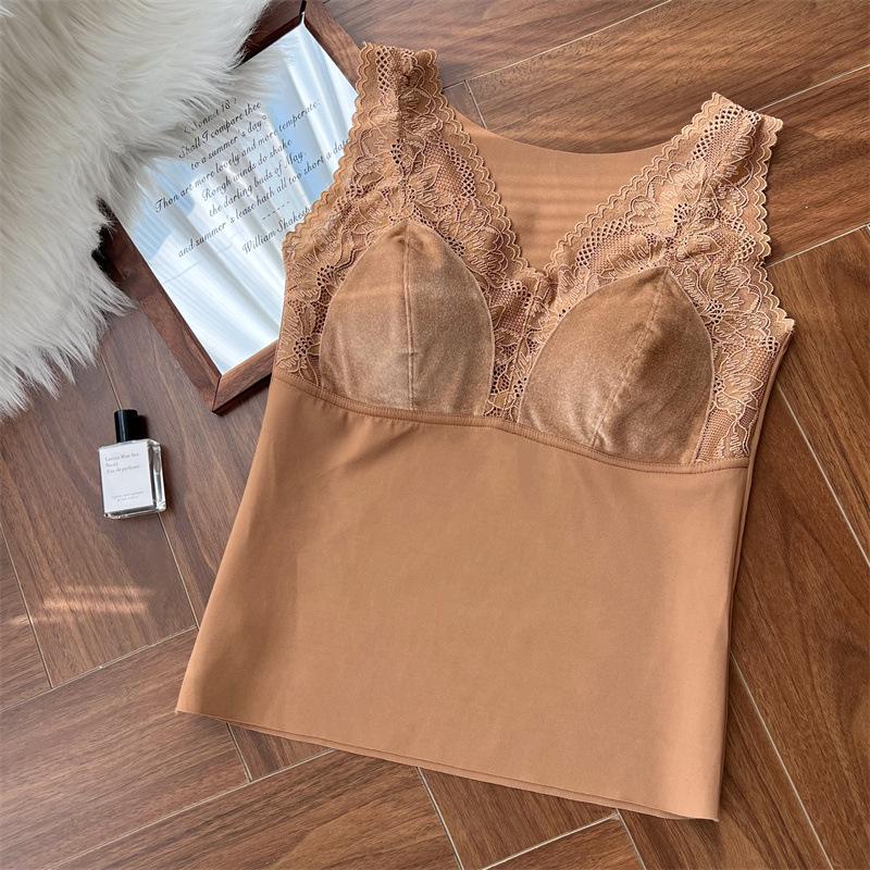 

Розкішна французька оксамитова мереживна суцільна білизна з м якими чашками, що не порожніють, для жінок M колір темно кави