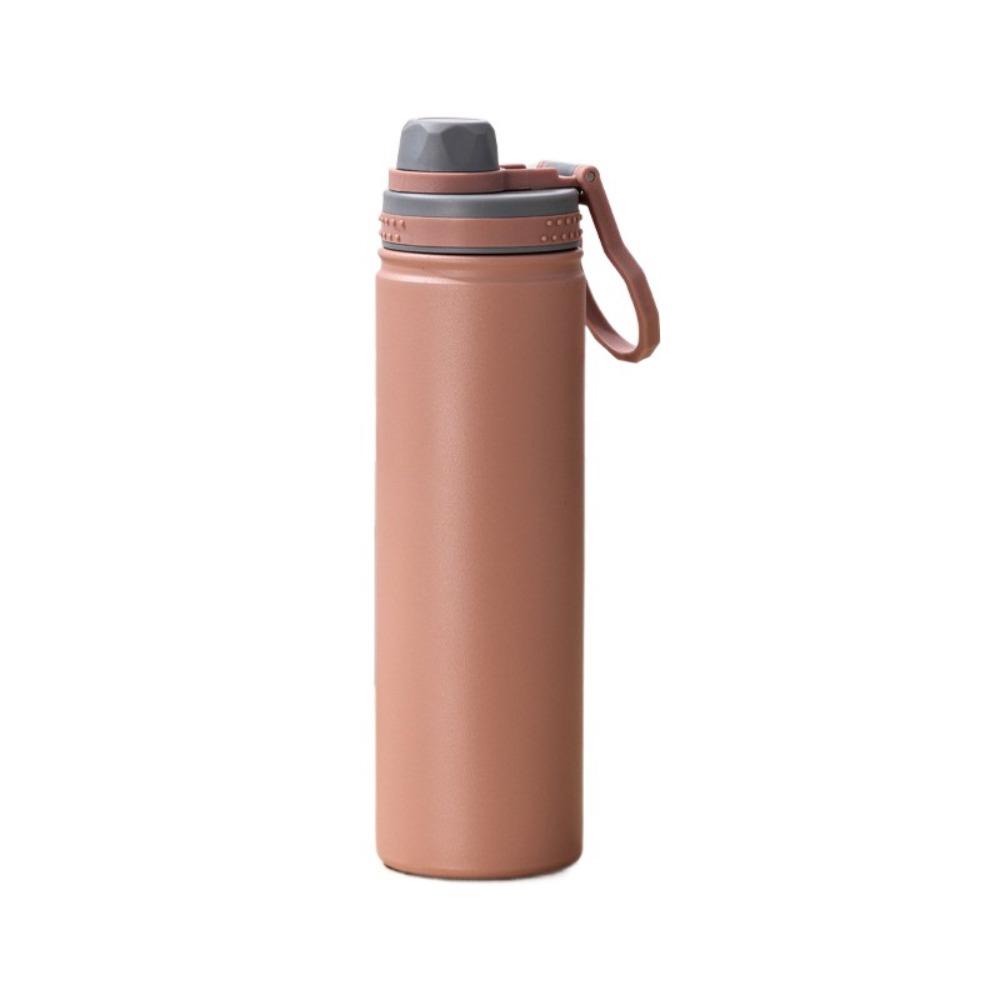 

Fashion Insulation Cup Stainless Steel Water Bottle Portable Sports Kettle Travel розовый