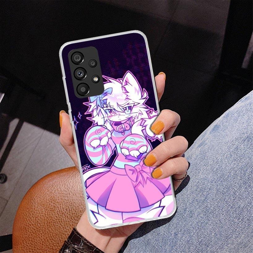 Boykisser Cat Phone Case For Samsung Galaxy A52 A32 A22 A12 A51 A31 A50S A30S A20S A10S Note 20 Ultra 10 Plus S10 A72 A71 Galaxy