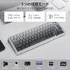 eElement Wireless Mechanical Silver English 68 Gaming Connection Compact Soundproofing Gasket Structure RGB Full Compatible with Z-68 Keyboard,