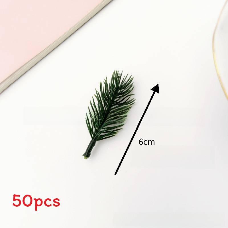 Artificial Pine Needles Plant For Christmas Decorations And Diy Floral Arrangements