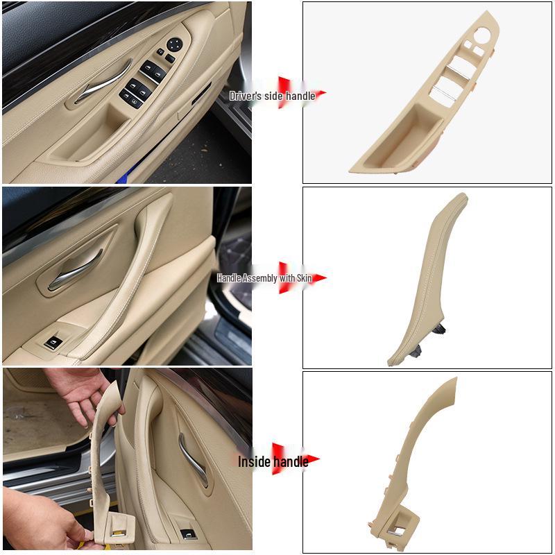 Kohlefaser Interieur Armlehnen Griff für BMW 5er F10/F18 - Rechtslenker