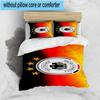 3pcs Germany Football Emblem Printed Bedding Set Duvet Cover Closure Includes 1 Duvet Cover & 2 Pillowcases Bedding Sets Home Decor Gifts