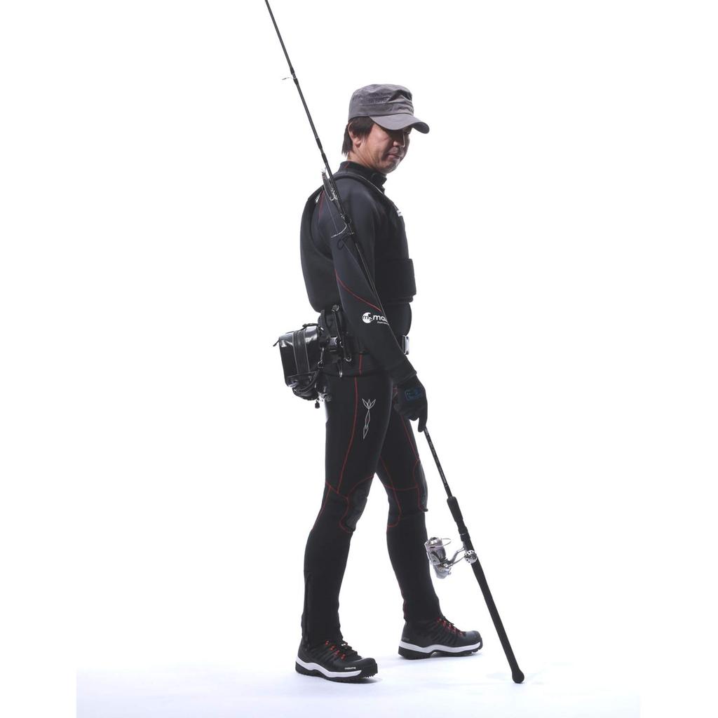 MAZUME MZ×AIMS Wet Style Waist Bag MZBK-328-01 Black