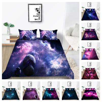 Bedding Cover Set Starry Sky 3D Printing Quilt Cover King Size Bedding Luxury Home Bedspreads Teen Children Duvet Cover