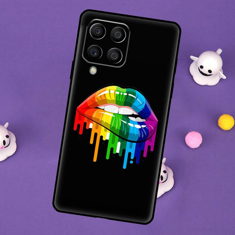 RAINBOW FLAG GAY LESBIAN PRIDE LGBT Cover For Samsung Galaxy M54 M14 M34 M33 M13 M23 M53 M15 M55 M31 M51 M20 M30s M32 M52 Case