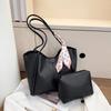 New Large Capacity Tote Bag, Korean Commute Shoulder Bag With Small Pouch