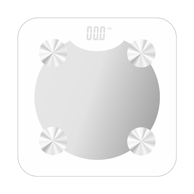 for Smart Scale Wifi Connection Body Fat Scale Wireless Digital Bathroom Scale 16 Measurements Weight/Body Fat/BMI Fitne белый