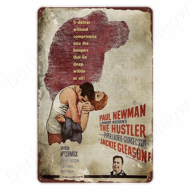 Retro Metal Cinema Movie Poster Vintage Metal Sign Wall Art Decor Aesthetic Living Room Decoration