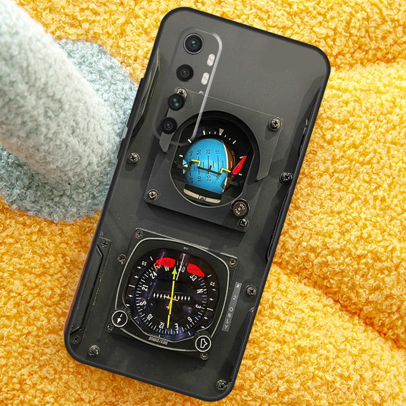 Aviation Aeroplane Pilot Cockpit Case For POCO X3 X4 X5 F5 Pro M5s C40 F4 GT F3 Cover For Xiaomi 12T 11T Pro 12 13 Lite 12X