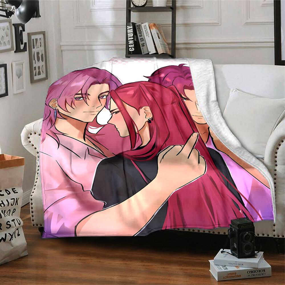 1pc KPop Demon Hunters MIRA3 Blanket, Gift, for Men and Women, Soft Blanket, Good for Sofa Bed Couch Travel, Lightweight Flannel Blanket