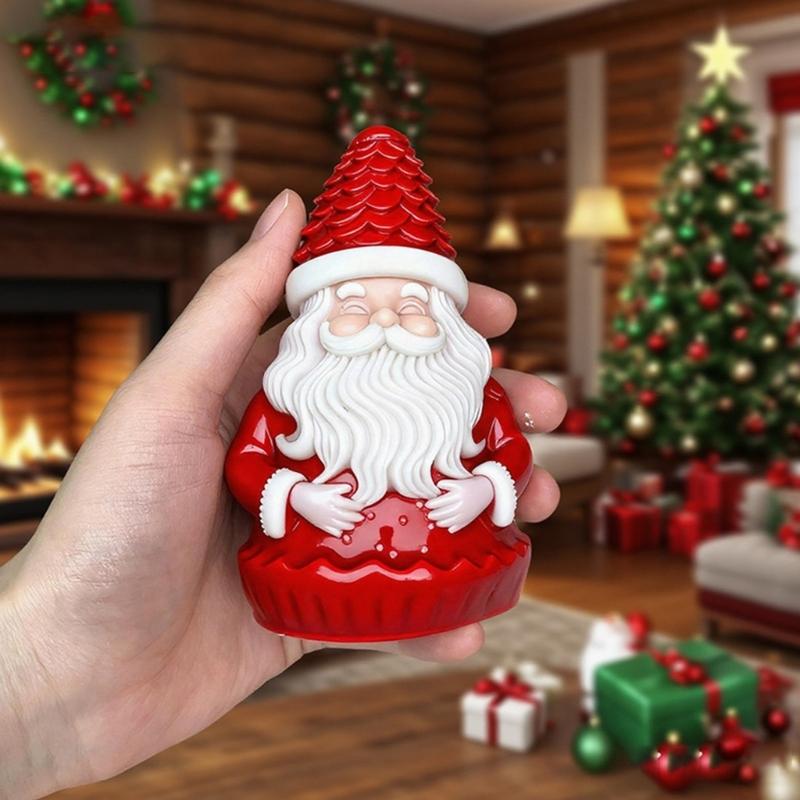 Santa Clause Silicone Mold Christmas Theme Candle Silicone Mould For Epoxy Resin Craft Handmade Candle Soap Chocolate