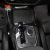 Car Gear Shift Panel Frame Trim ABS Carbon Cover For BMW X3/X4 G01 G02 -