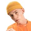 Clape Knit Roll Brimless Sag Watch Stretch Excellent Men's Cap, Beanie, Cap, Fisherman's Cap, Hat, Cap, Cap, Stylish, Shallow, Material, Warmth,