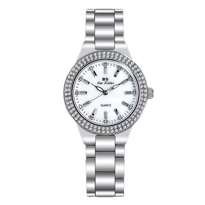 RORIOS Watch Watch Waterproof Quartz Diamond Decoration Glitter Cute Business Casual Simple Commuting To School Watch White Women's