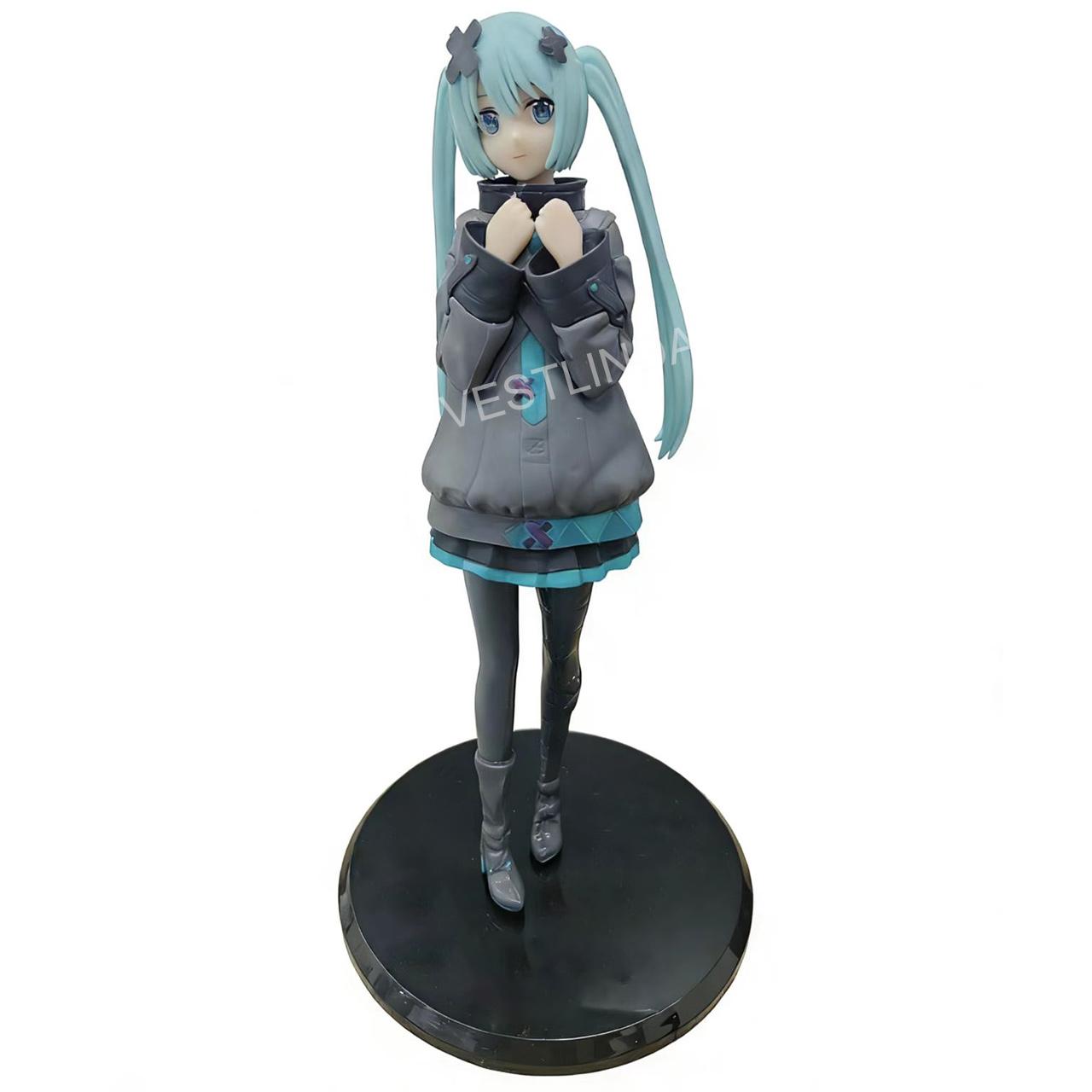 

Hatsune Miku Model 21CM Toy Closed Window World Animation Surrounding Decoration Doll Toys Otaku Model Collection Christmas Gift