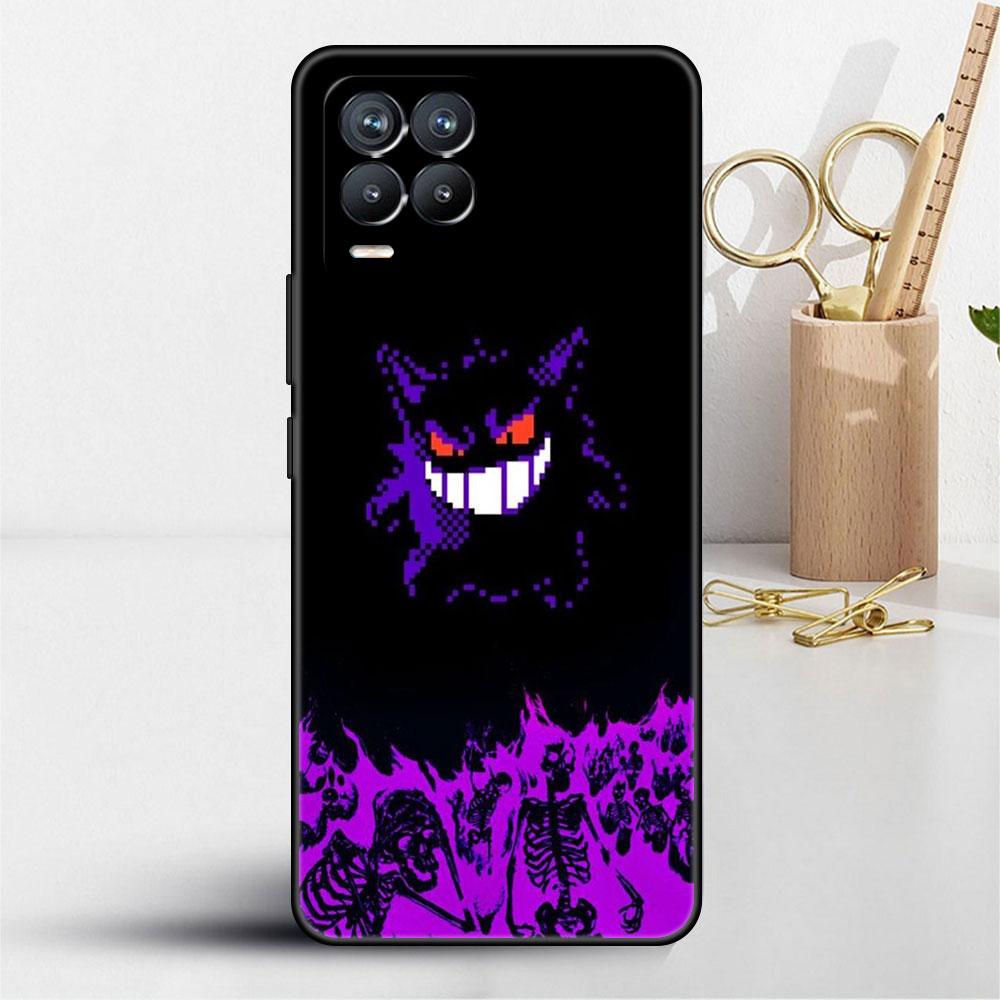 Hülle für Realme 8 C21y GT Neo 2 3 8i C21 7 C11 6 C12 C35 C3 GT 9 Pro C12 Silikon TPU Handyhülle Anime Pokemon Japan