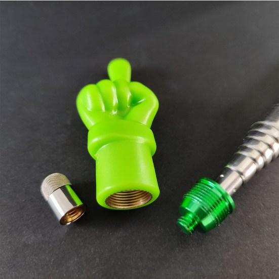 1 Set Telescopic Finger Pointer Stick Convenient Stainless Steel Teachers Pointer for Classroom Home School