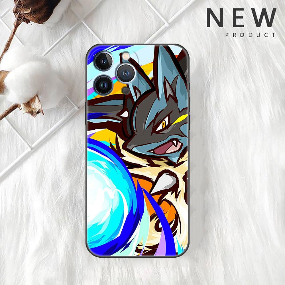 

Чехол для телефона Apple iPhone 11 14 13 12 Pro 7 Plus XR X XS Max 6 6S 13Pro Max черный силиконовый чехол аниме крутой покемон iPhone 6 6S