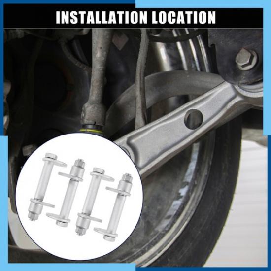 Pack (4) No.48409-35050 Cam Plate Toe Adjust Bolts For Toyota 4Runner 1996-2002