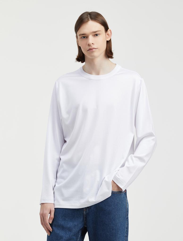 Y Jack M_Rib Binding Classic Fit Long Sleeve T-Shirt (180Gsm) Mjt1912L (A Type)