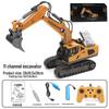 Free Shipping Alloy Remote Control Excavator Dump Truck Toy for Kids