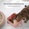 Silicone Collapsible Pet Food Water Bowl Lightweight Portable Feeder for Dogs Cats Daily Walking Camping Travel