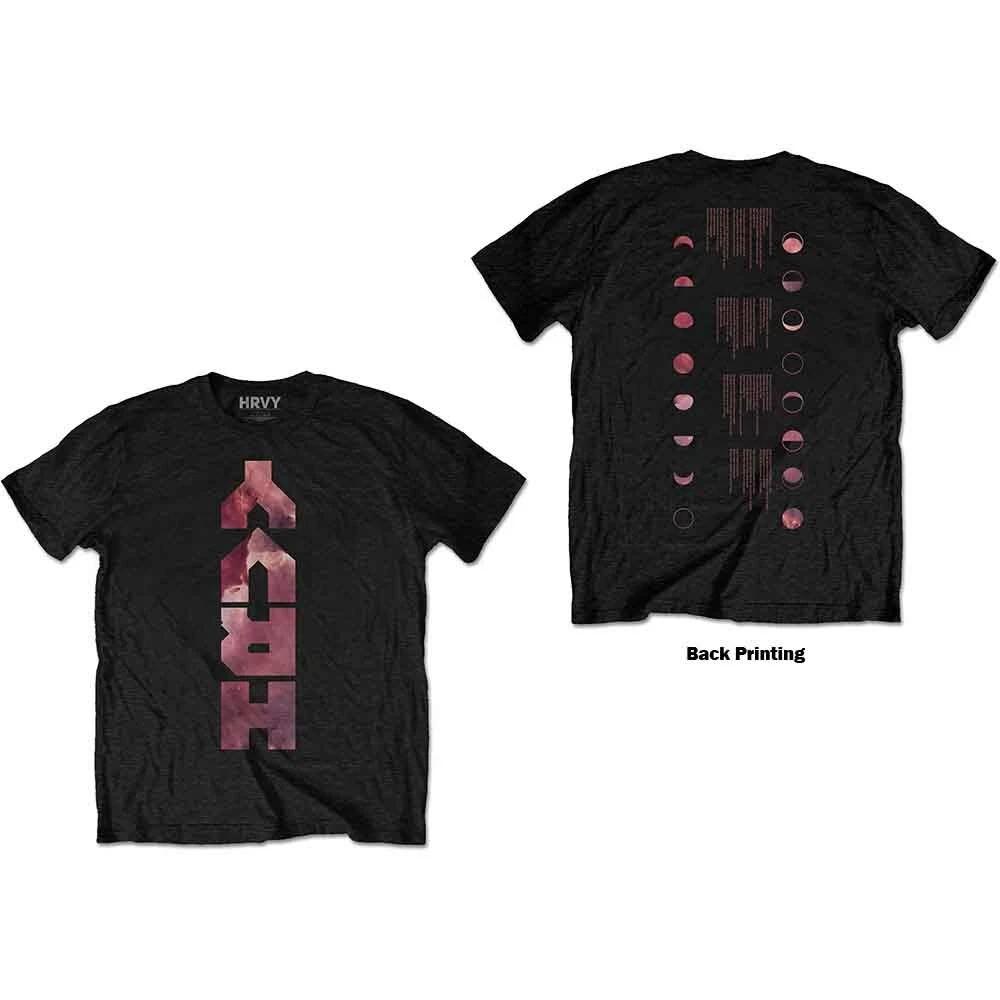 HRVY T Shirt Personal Lyrics Logo Official Mens Black S L