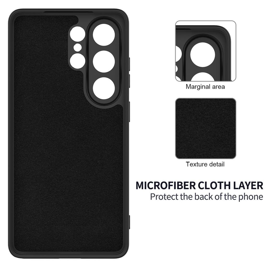 Dla Samsung Galaxy S26 Ultra Etui z Płynnego Silikonu Tylna Pokrywa Telefonu z Paskiem na Rękę