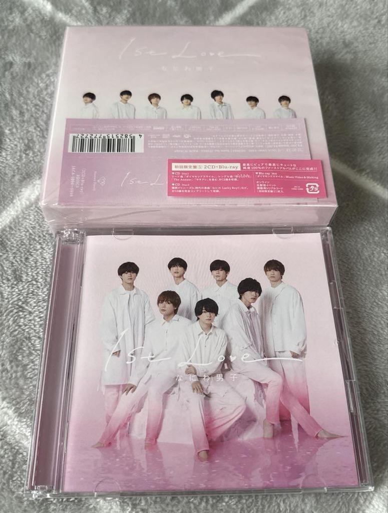 [USED] Naniwa Danshi First Love First Press Limited Edition 1+2 Blu-ray