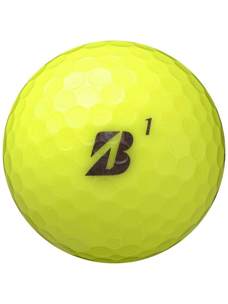 Bridgestone Golf Ball TOUR B XS Yellow 2 Dozen (24 Balls) 2024 Model with Original Pocket Tissue