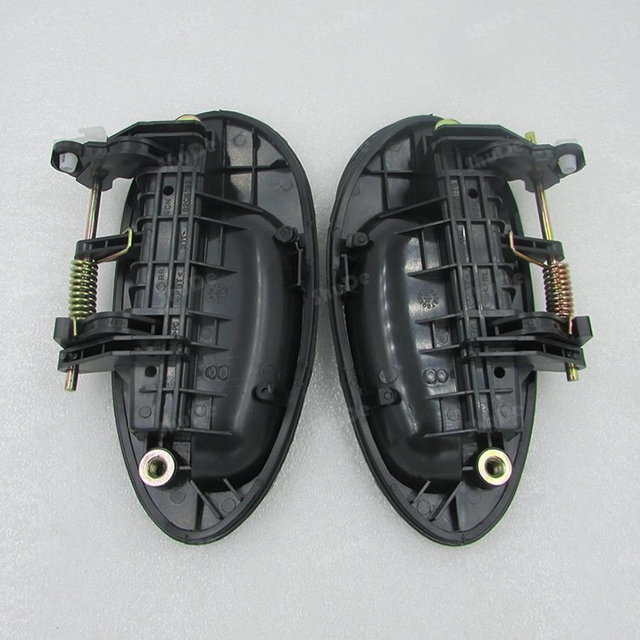 For Chery QQ / A1 / QQ6 Cowin1 Car Accessories Outer Door Handle Outside Original Hand-clasping 4pcs