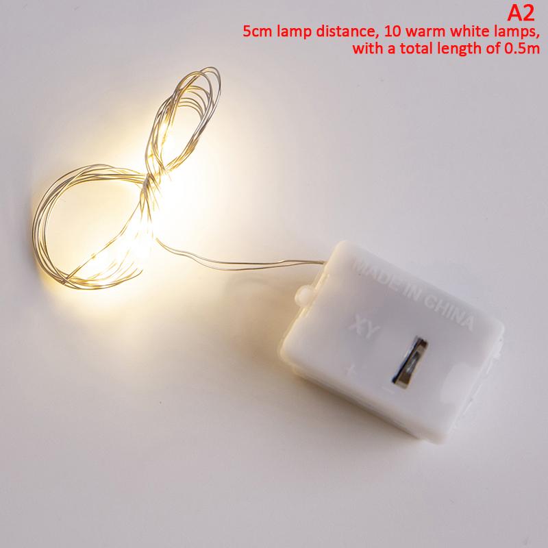 Lampki sznurkowe LED Drut miedziany Lampki wróżkowe w kształcie gwiazdek Wodoodporne Światło dekoracyjne