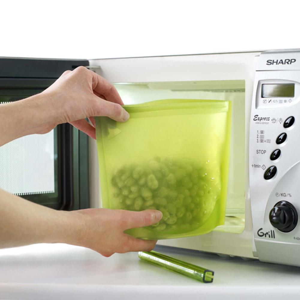silicone fridge storage bolsas