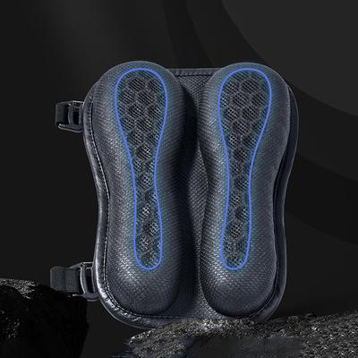 Motorcycle Gel Seat Cushion 3D Honeycomb Structure Shock Absorption & Breathable Foldable Motorcycle Gel Seat Pad For Long Rides